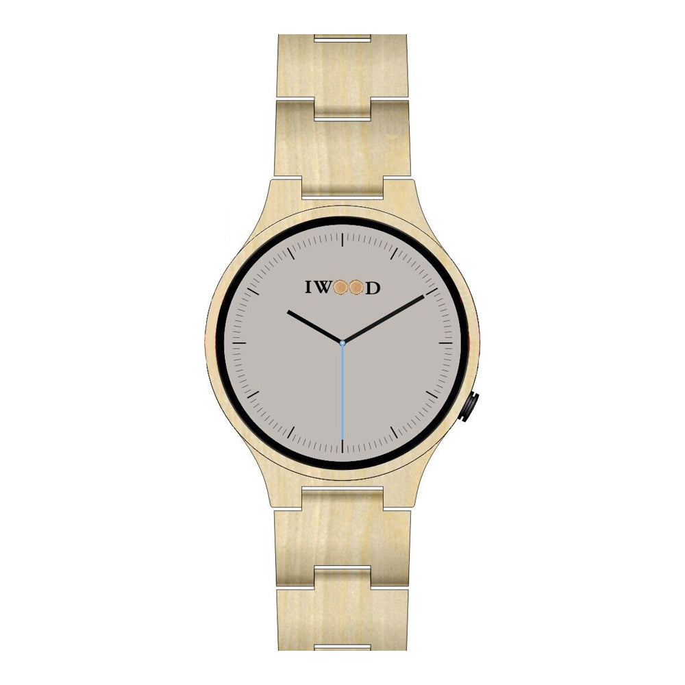 Iwood Montre Hommes Bois VÃ©ritable IW18441001