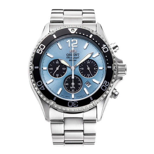Orient Mako Solar Powered RA-TX0206L10B Montre Hommes Chronographe