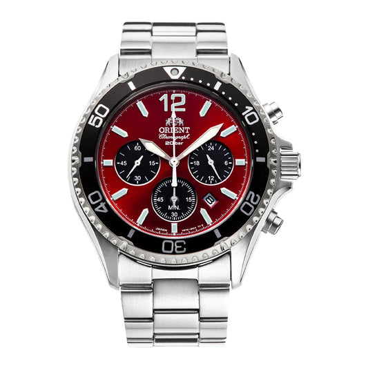 Orient Mako Solar Powered RA-TX0207R10B Men's Watch Chronograph