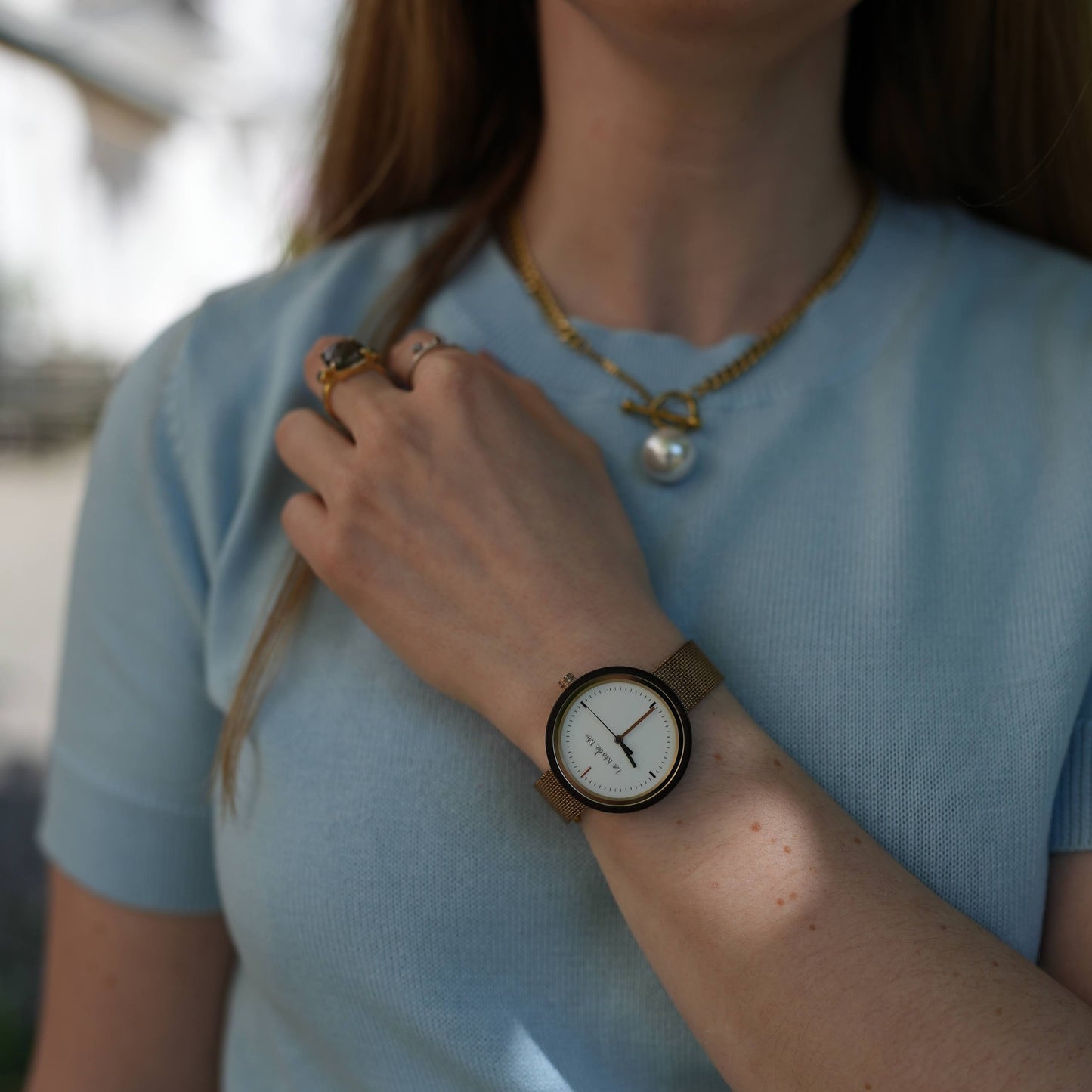 Watch Lumin, mininalistic, round, elegant, classy look